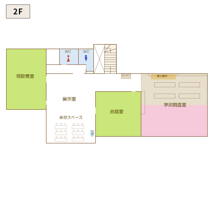 田沼図書館2F